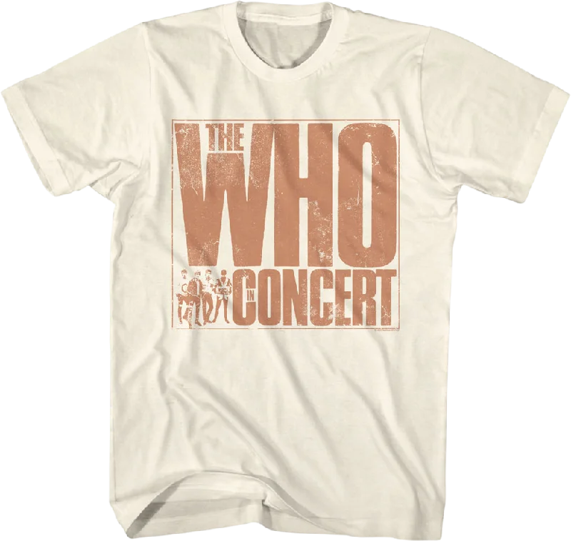 In Concert The Who T-Shirt