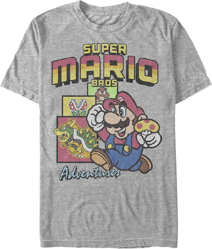 Super Mario Bros. Adventures Nintendo T-Shirt