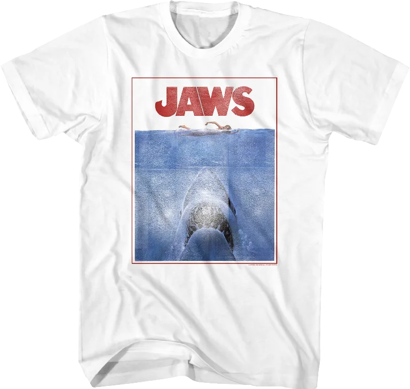 Framed Poster Jaws T-Shirt