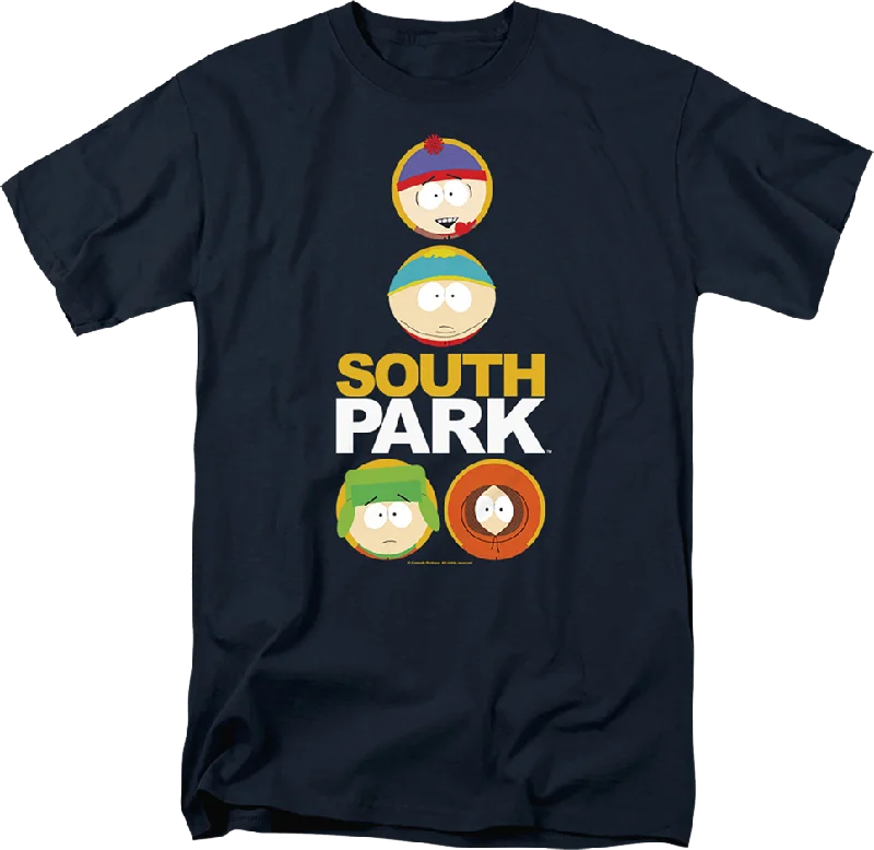 Solid Circles South Park T-Shirt