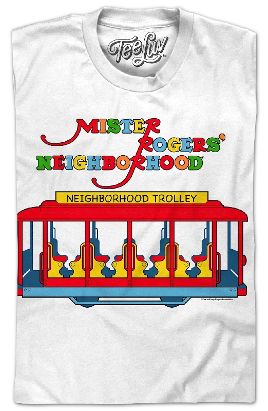 Neighborhood Trolley Mr. Rogers T-Shirt