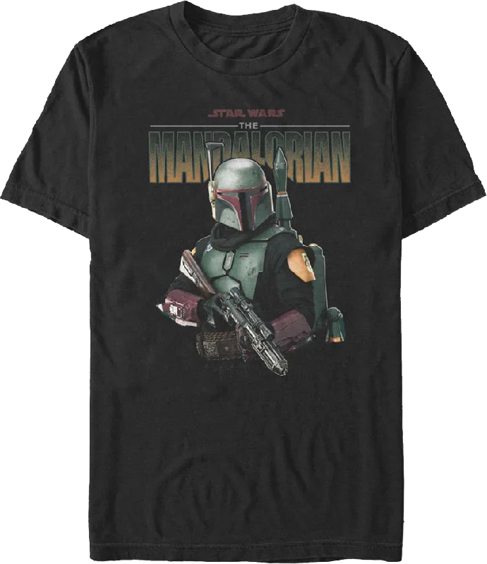 Boba Fett The Mandalorian Star Wars T-Shirt