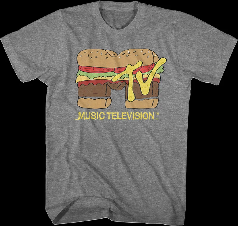 Hamburger Logo MTV Shirt