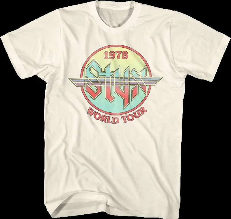 1978 World Tour Styx T-Shirt