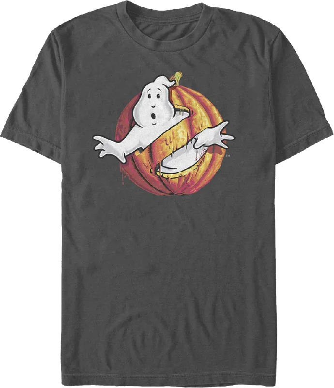 Halloween Logo Ghostbusters T-Shirt