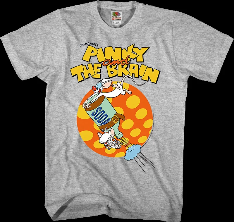 Soda Pinky And The Brain Animaniacs T-Shirt