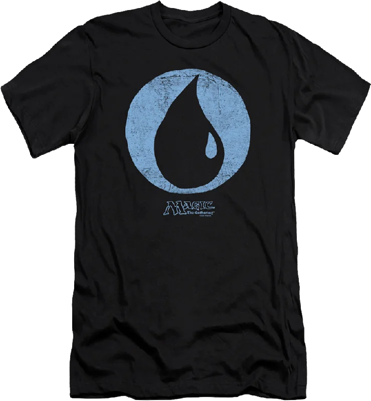 Blue Symbol Magic The Gathering T-Shirt