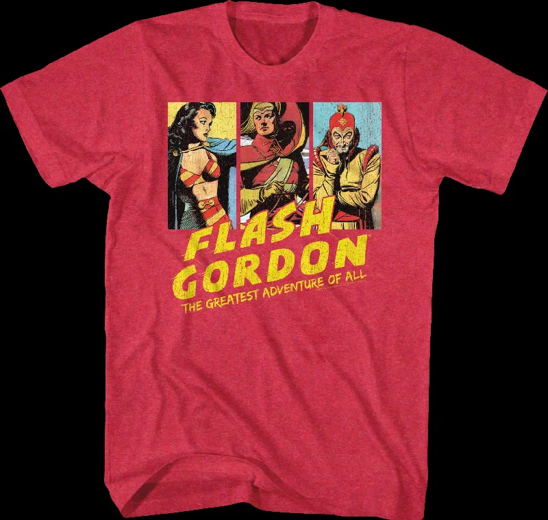 The Greatest Adventure Of All Flash Gordon T-Shirt