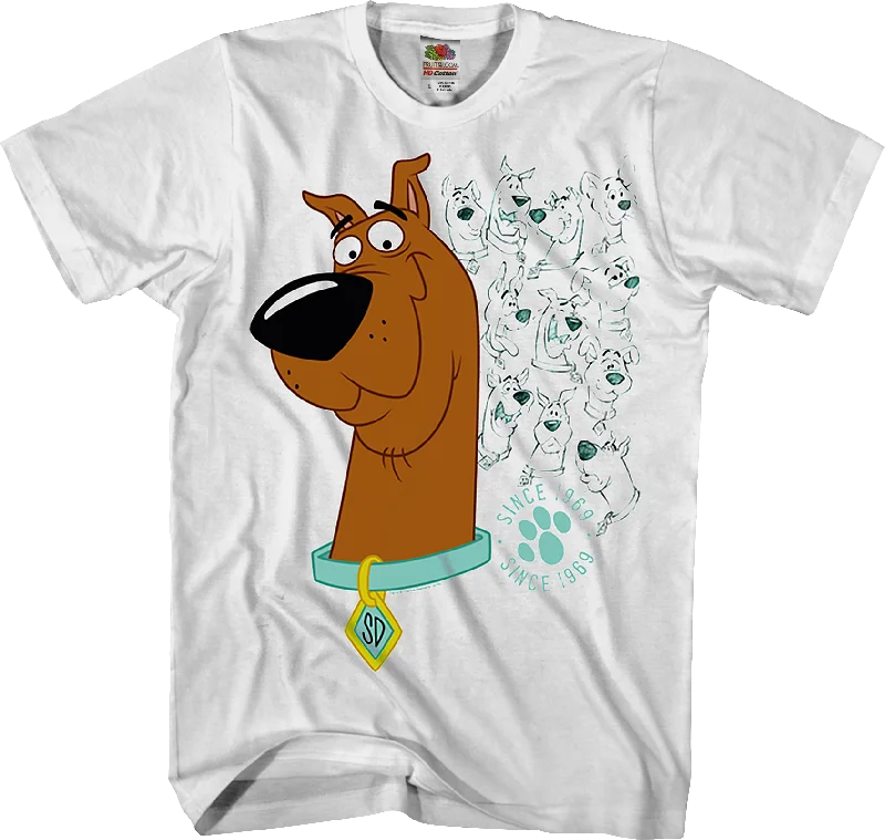 Evolution Of Scooby-Doo T-Shirt