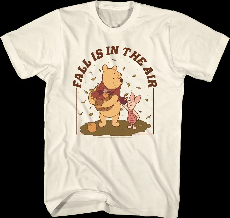 Fall Is In The Air Winnie The Pooh T-Shirt