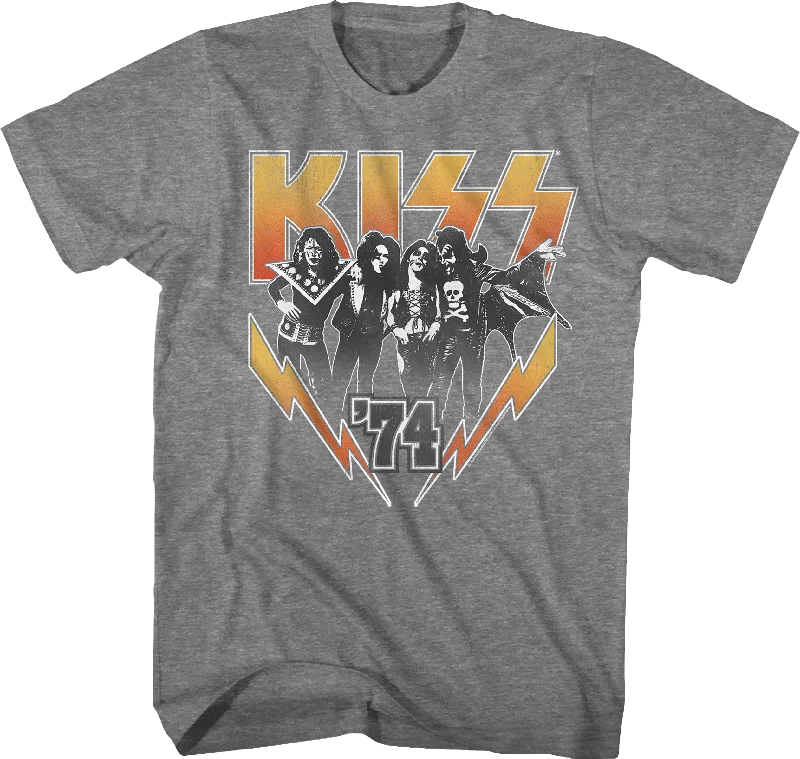 Group Photo '74 KISS T-Shirt