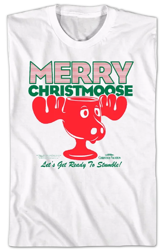 Merry Christmoose Christmas Vacation T-Shirt