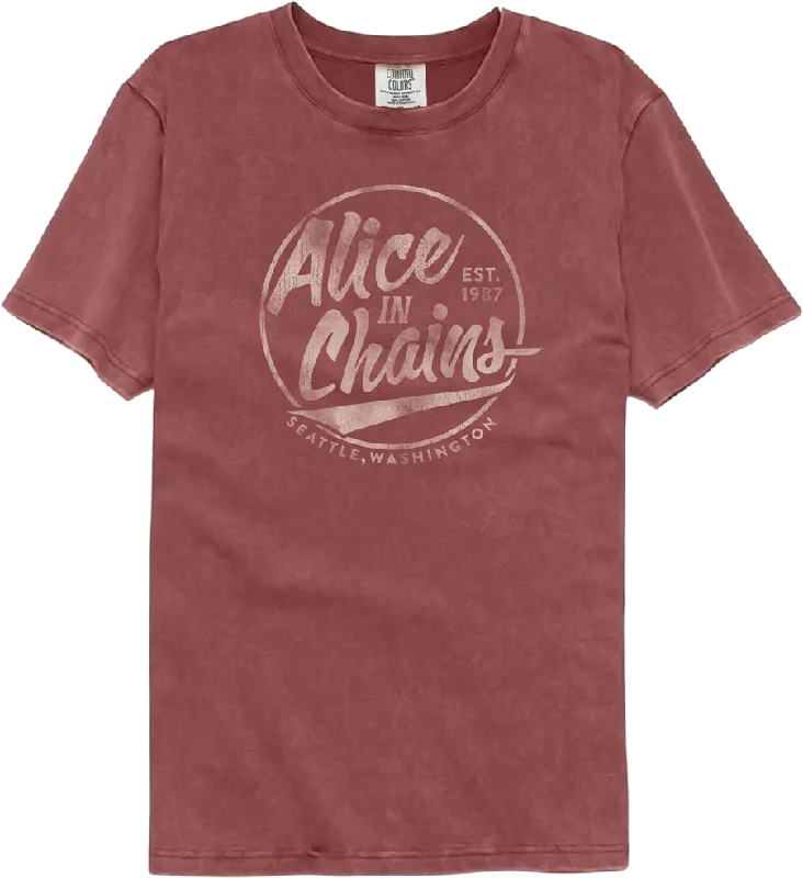 Est. 1987 Alice In Chains Comfort Colors Brand T-Shirt