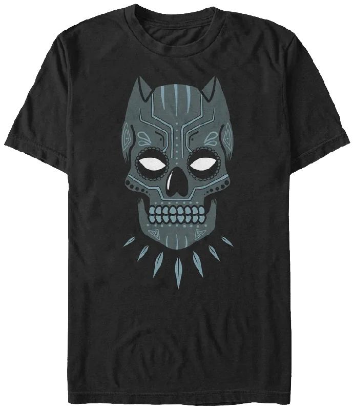 Sugar Skull Black Panther T-Shirt