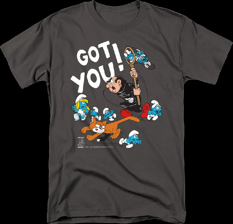 Gargamel and Azrael Got You Smurfs T-Shirt