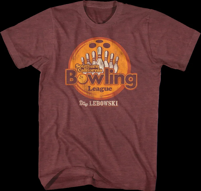 Southern California Bowling League Big Lebowski T-Shirt