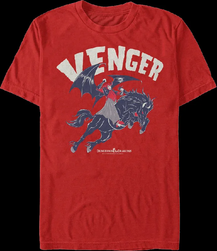 Red Venger Dungeons & Dragons T-Shirt