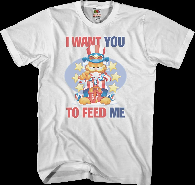 Feed Me Garfield T-Shirt