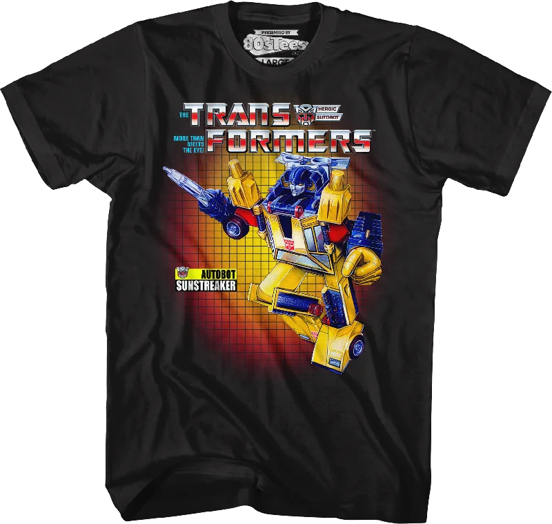 Box Art Sunstreaker Transformers T-Shirt