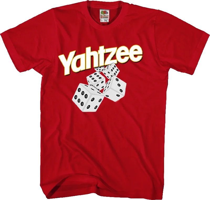 The Fun Game That Makes Thinking Fun Yahtzee T-Shirt