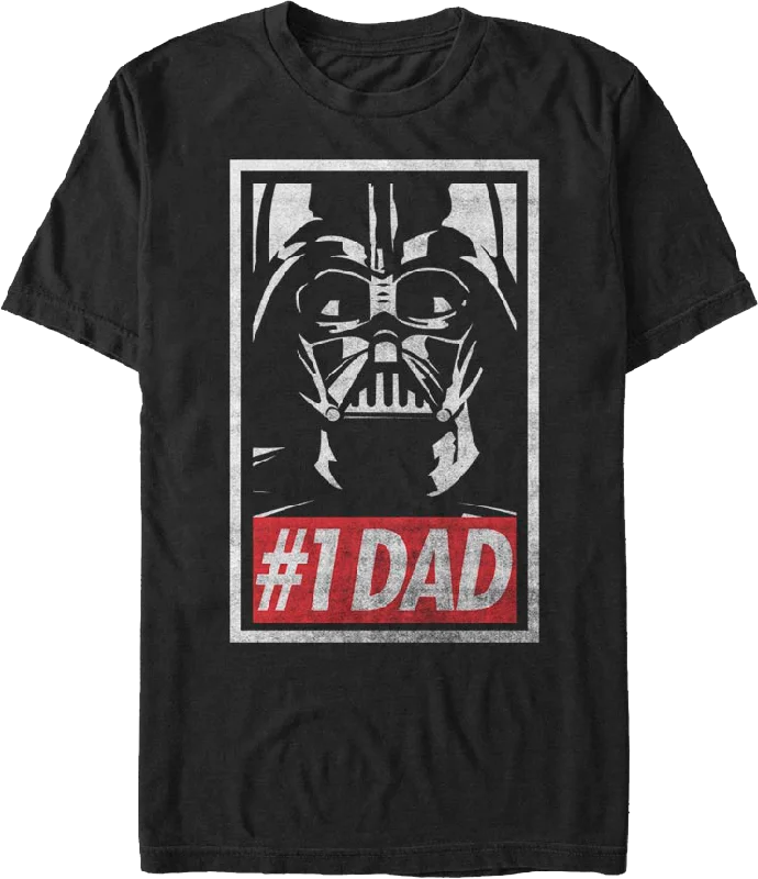 Darth Vader Number 1 Dad Star Wars T-Shirt