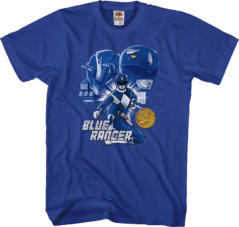 Blue Ranger Mighty Morphin Power Rangers T-Shirt