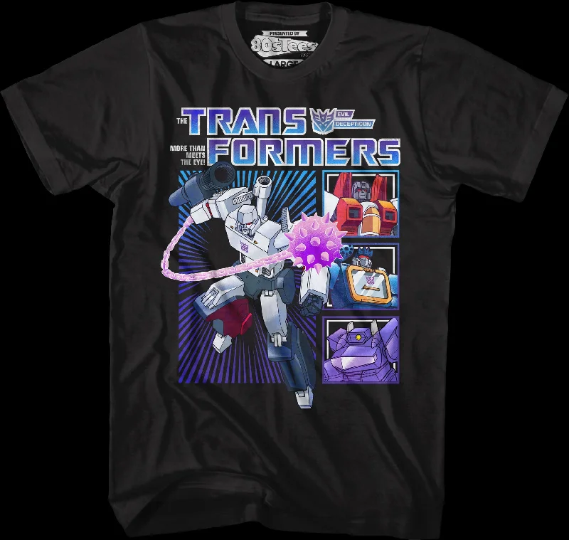 Megatron and the Decepticons Transformers T-Shirt