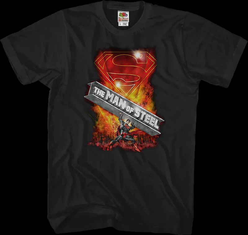 Steel Beam Superman T-Shirt