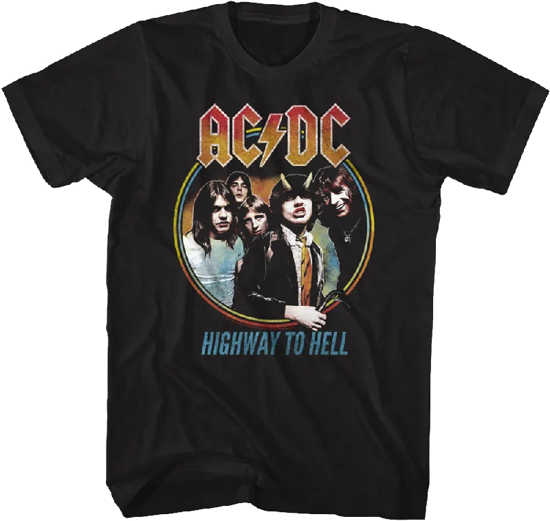 Black Highway To Hell ACDC T-Shirt