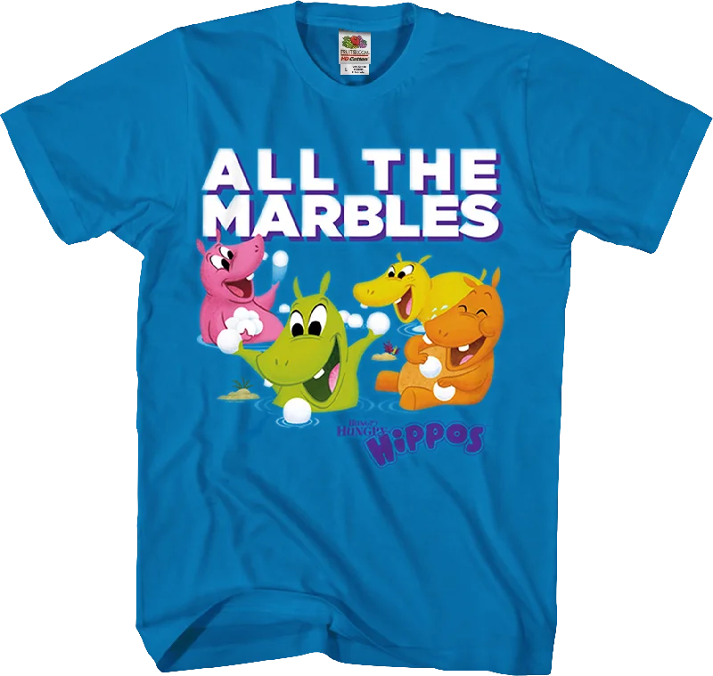 All The Marbles Hungry Hungry Hippos T-Shirt