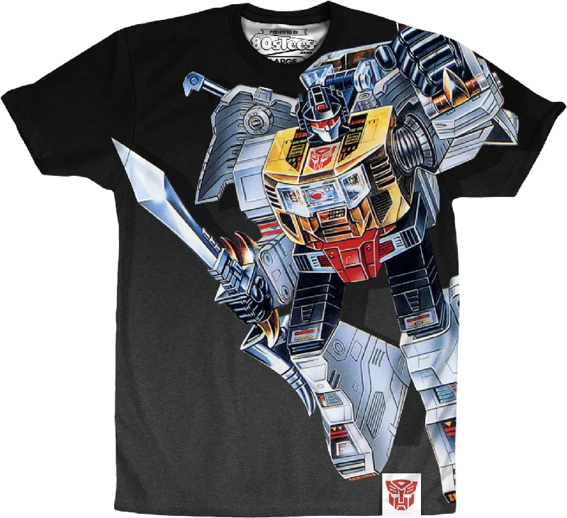 Sublimated Robot Mode Grimlock Transformers Shirt