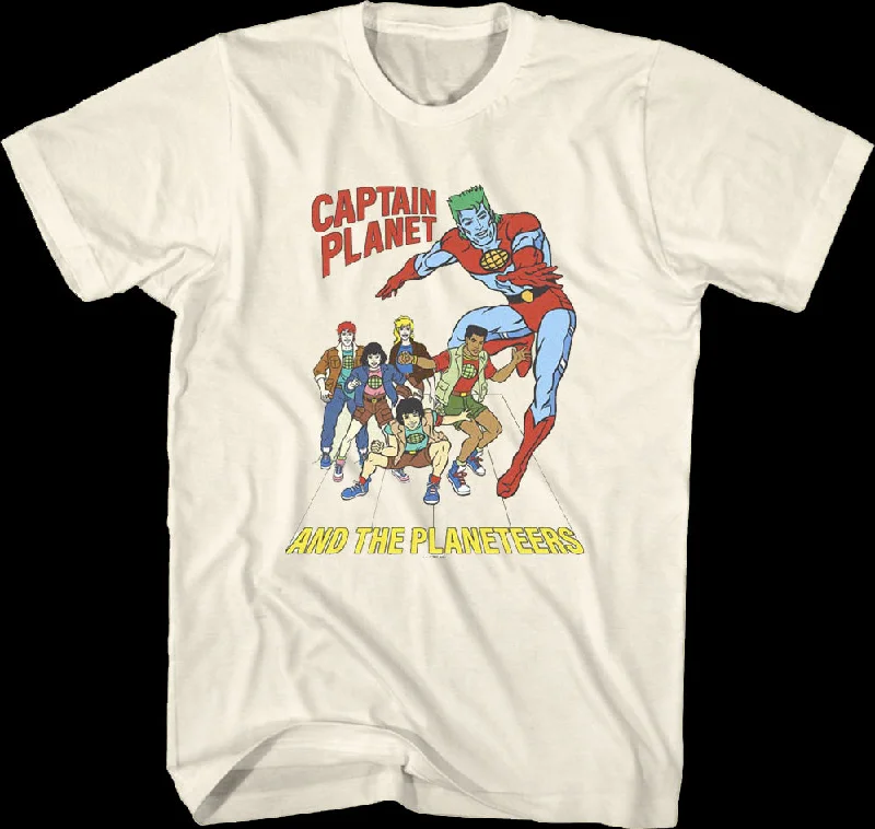 Captain Planet And The Planeteers T-Shirt