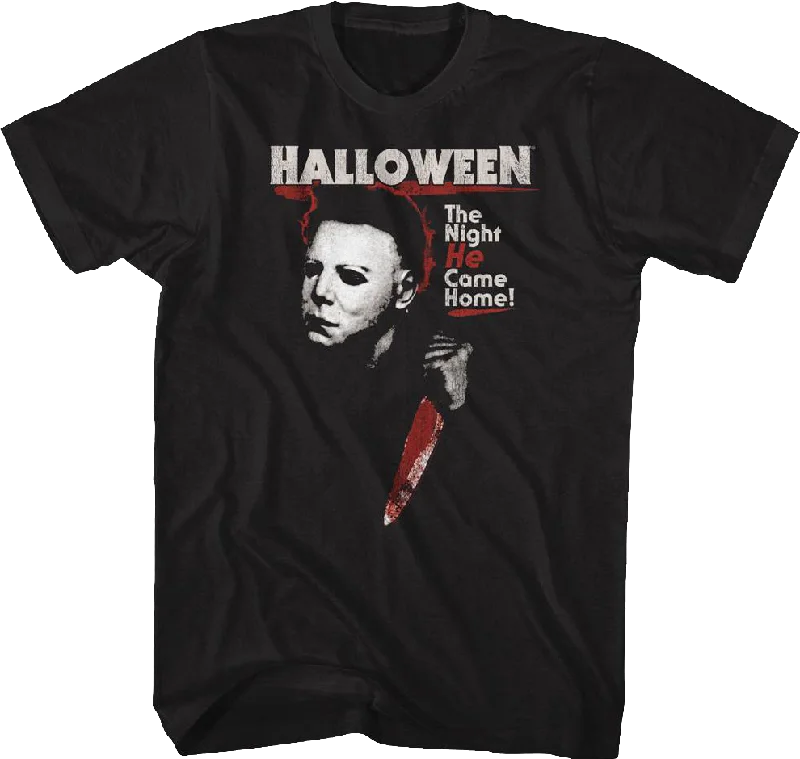 The Night He Came Home Halloween T-Shirt