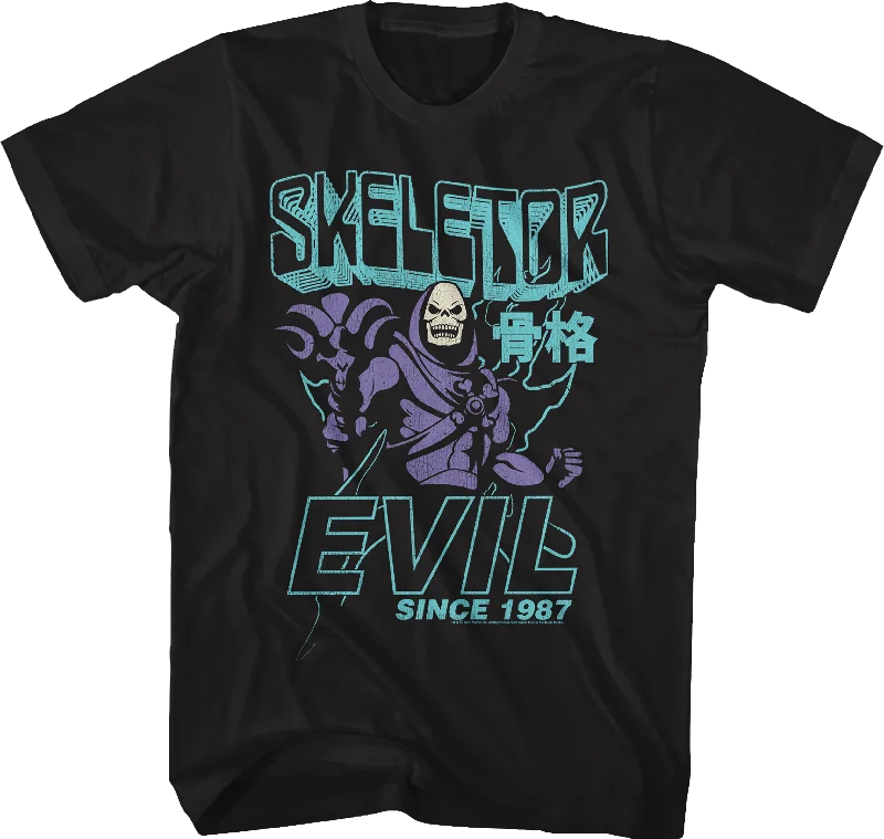 Skeletor Evil Since 1987 Masters of the Universe T-Shirt