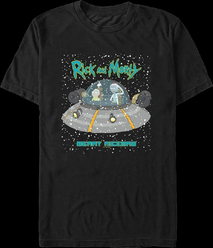 Merry Rickmas Rick And Morty T-Shirt