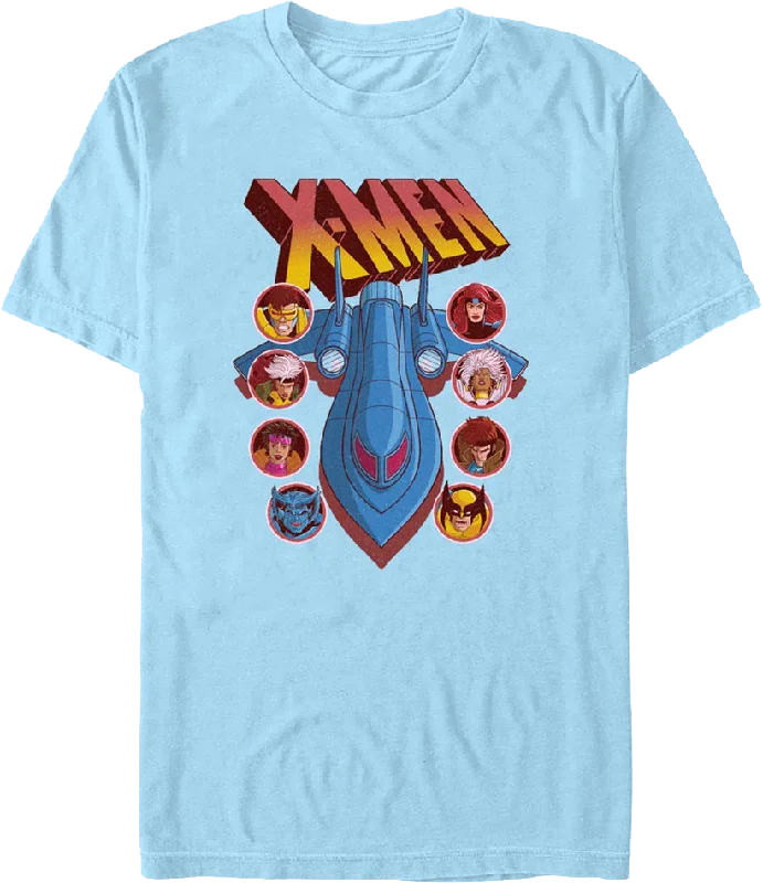 X-Men Blackbird Marvel Comics T-Shirt