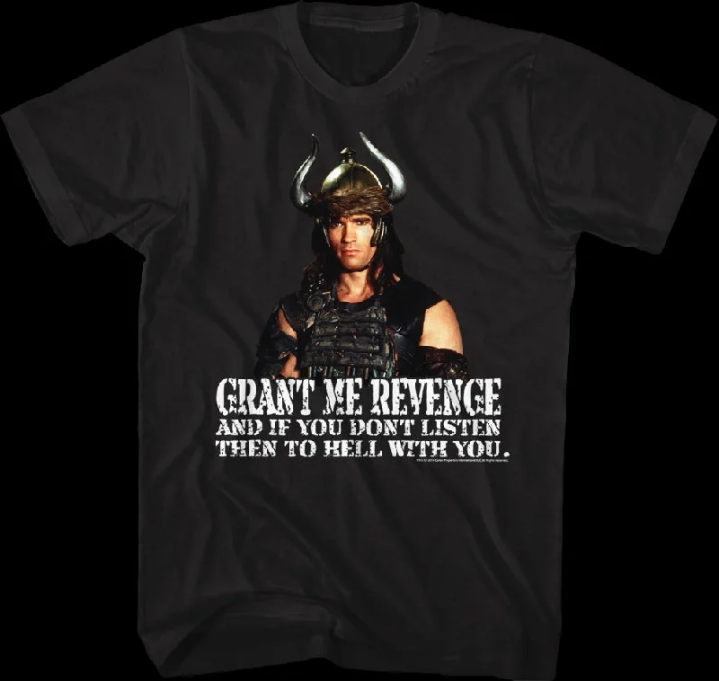 Grant Me Revenge Conan The Barbarian Shirt