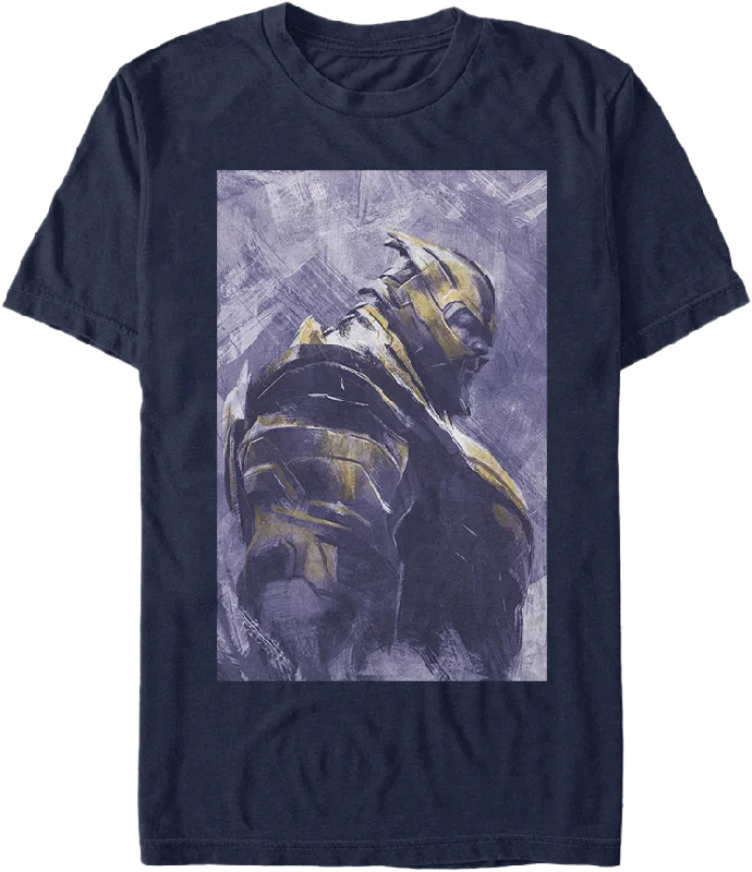 Thanos Painting Marvel Comics T-Shirt