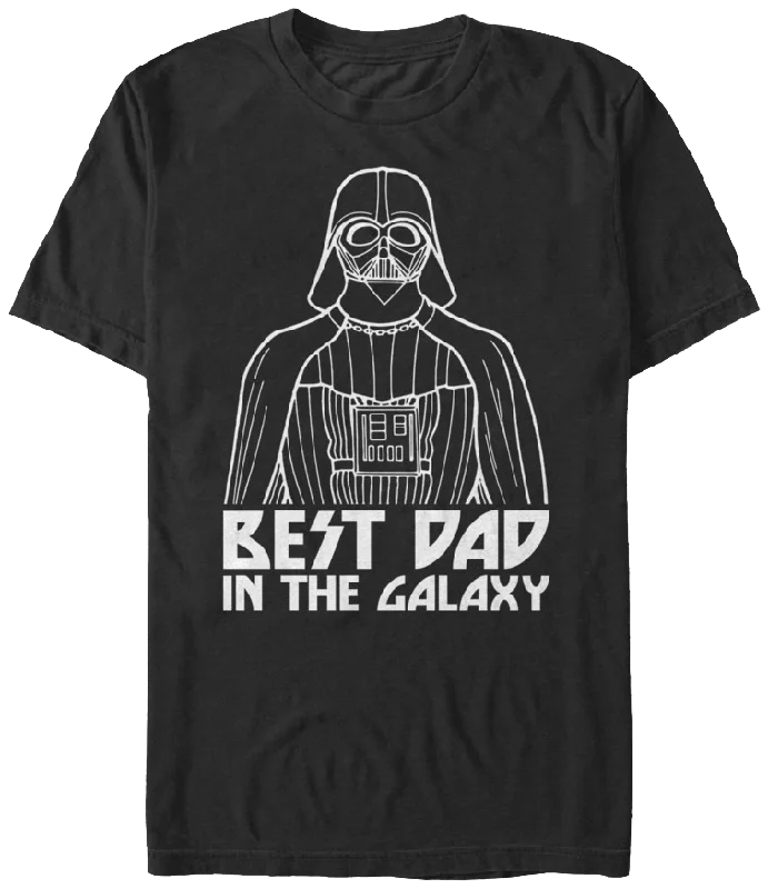 Best Dad In The Galaxy Star Wars T-Shirt