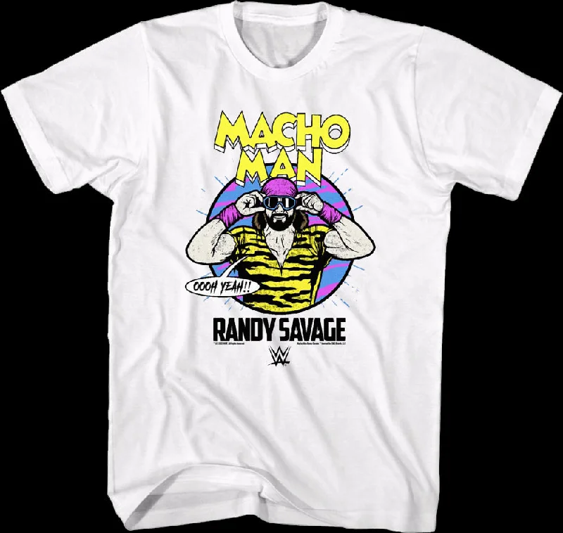 Illustrated Macho Man Randy Savage T-Shirt