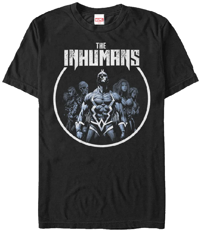 Distressed Logo Inhumans T-Shirt