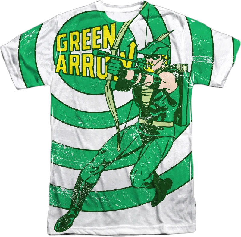 Big Print Green Arrow DC Comics T-Shirt