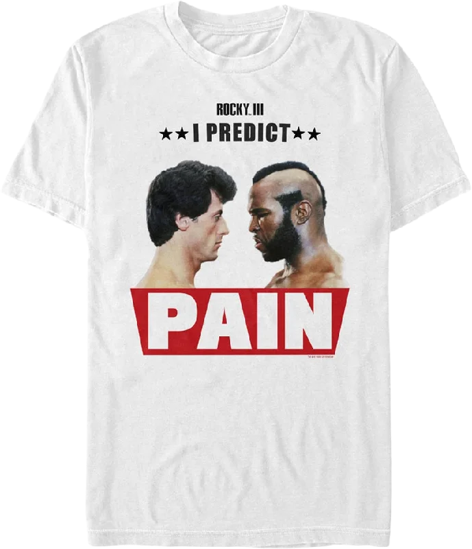 I Predict Pain Rocky III T-Shirt