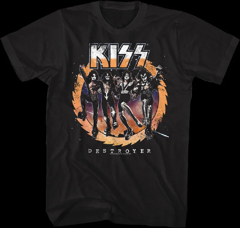 Retro Destroyer KISS T-Shirt