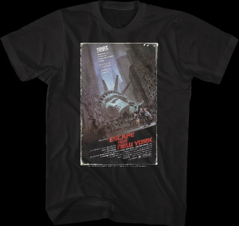 VHS Box Artwork Escape From New York T-Shirt