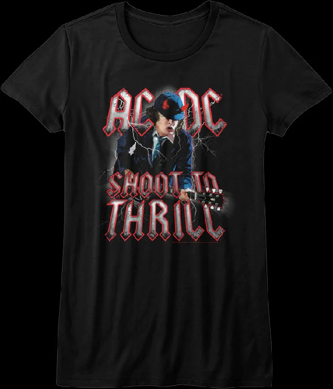 Ladies ACDC Shoot To Thrill Shirt