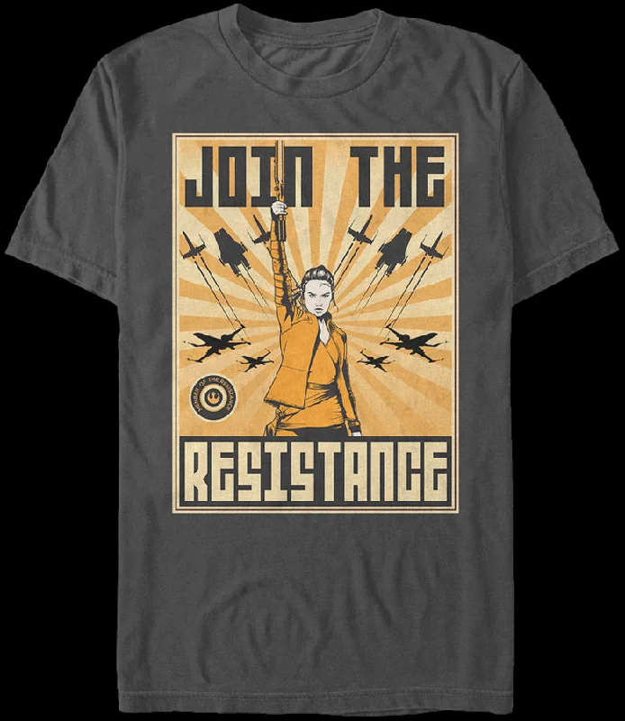 Join The Resistance Star Wars The Last Jedi T-Shirt