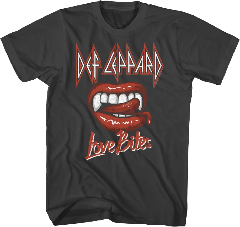 Teeth Love Bites Def Leppard T-Shirt