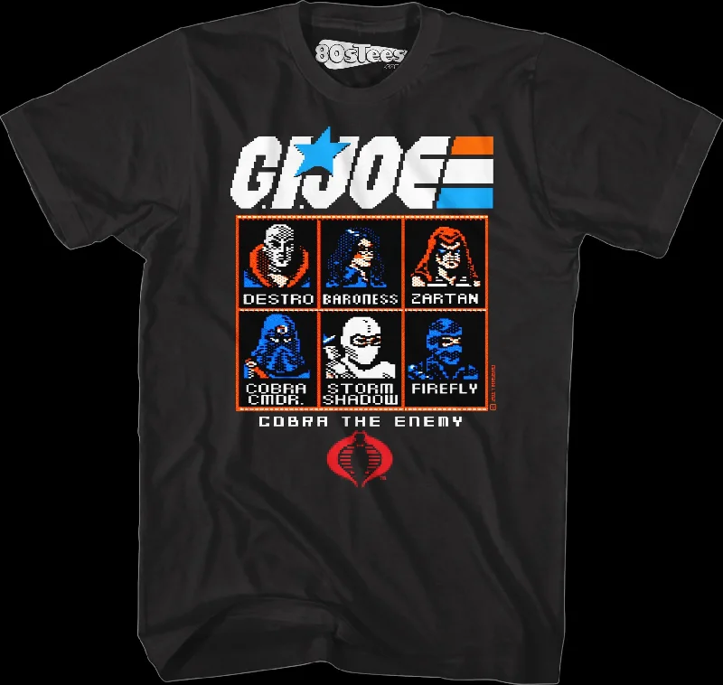 GI Joe A Real American Hero Commodore 64 Game T-Shirt