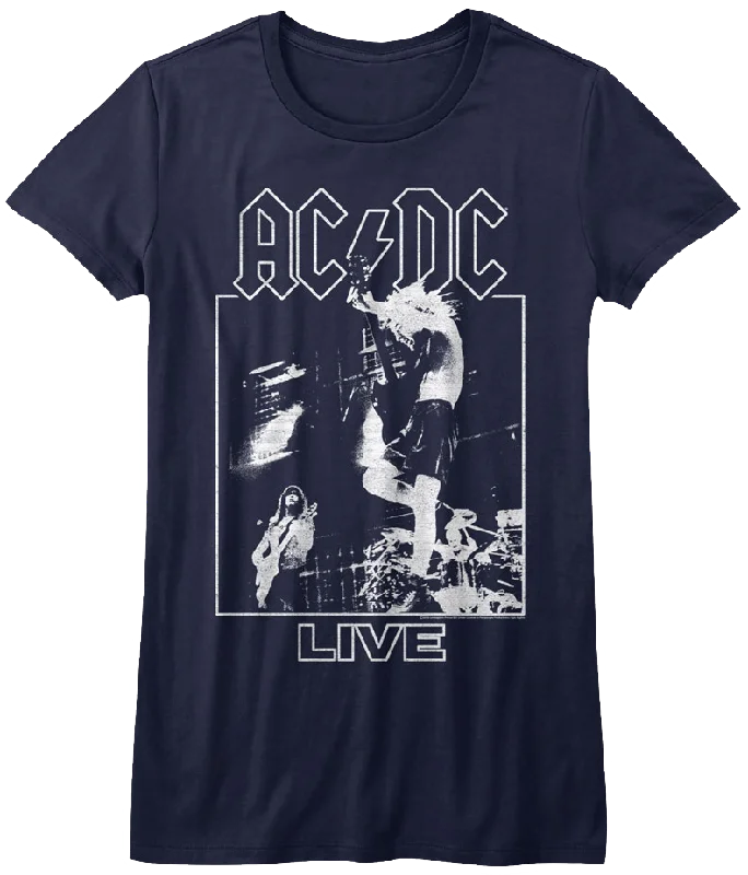 Ladies ACDC Live Shirt